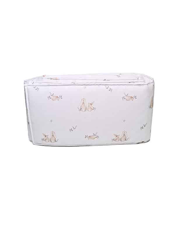 Mini Dreams Spjälskydd Bunny Vit Mini Dreams Spjälskydd Bunny Vit