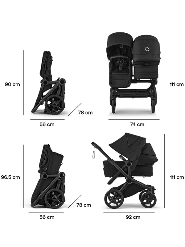 Bugaboo Donkey 6 Syskon Moon Grey Bugaboo Donkey 6 Syskon Moon Grey - Bild 5