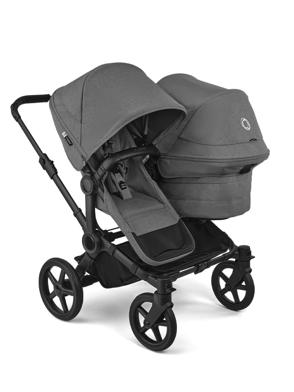 Bugaboo Donkey 6 Syskon Moon Grey Bugaboo Donkey 6 Syskon Moon Grey