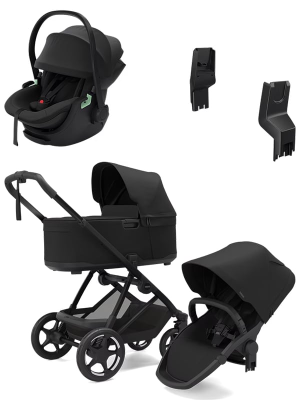 Thule Charm 2 in 1 – Black Barnvagnspaket Thule Charm 2 in 1 - Black Barnvagnspaket