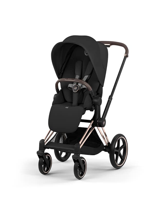 Cybex Priam Duovagn Sepia Black Rosegold Chassi Cybex Priam Duovagn Sepia Black Rosegold Chassi - Bild 3