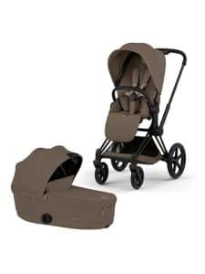 Cybex Priam Duovagn Coconut Brown Cybex barnvagn
